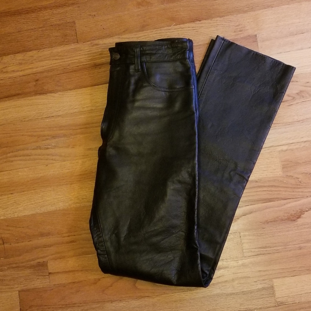 Vintage Leather (Levi's ?) Unisex Pants